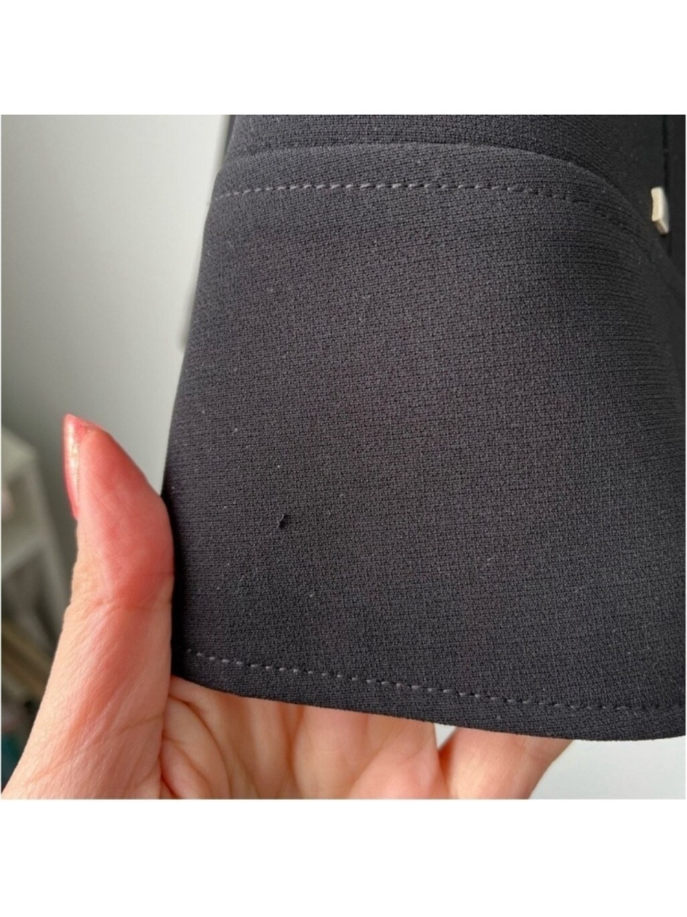 Louben Laura Black Blazer with stud details size 10 vintage career - Picture 7 of 11